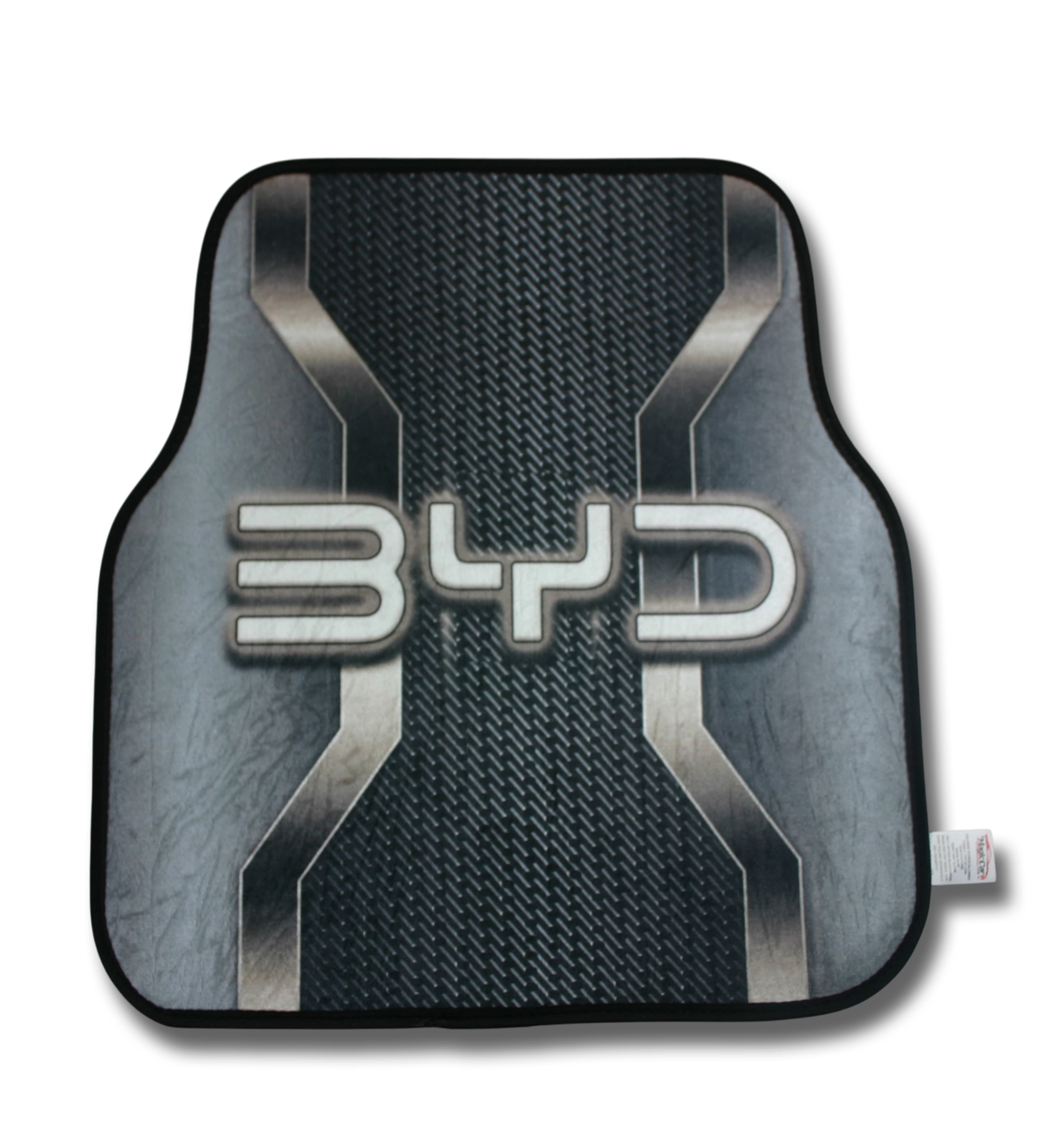طقم دواسات أرضية فاخر لسيارات BYD (5 قطع)